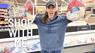 MidMonth THANKSGIVING Grocery Haul || Shop with ME Grocery Haul