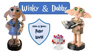 Winky & Dobby House Elves MOC (V&R's Potterworld, Part 49 )