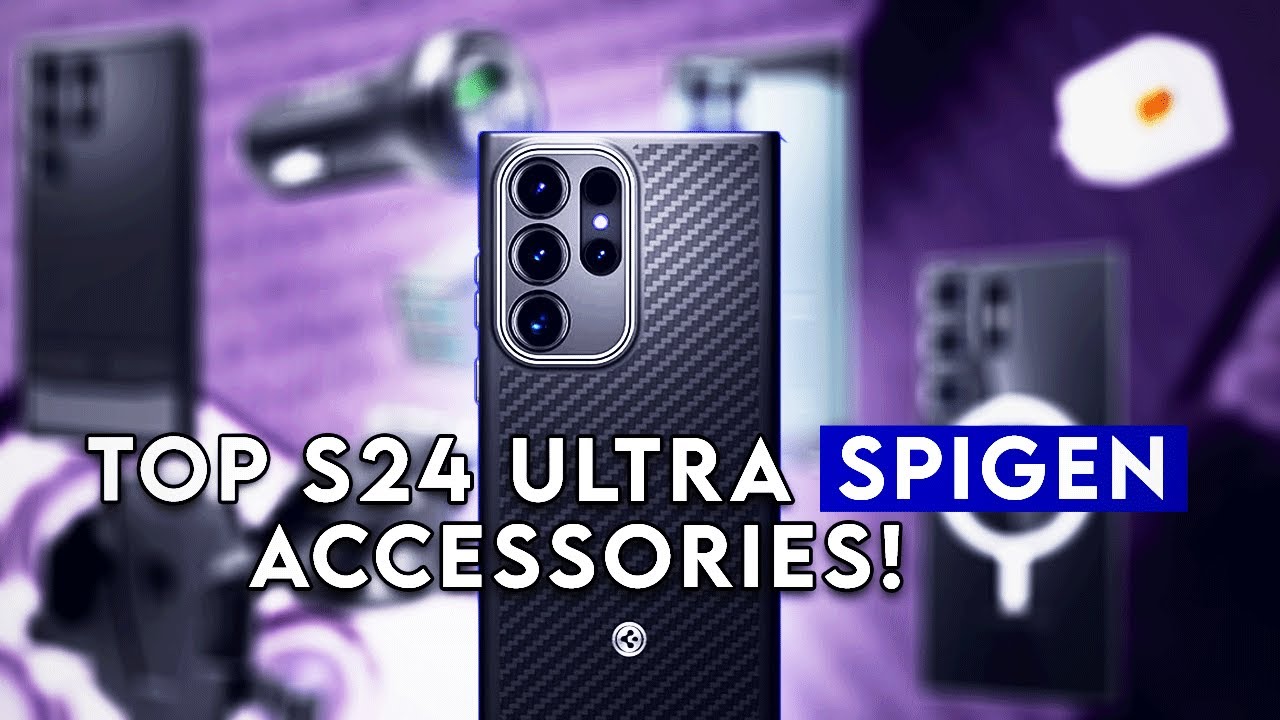Top 10 Best Galaxy S24 Ultra SPIGEN Cases & Accessories! 🔥 