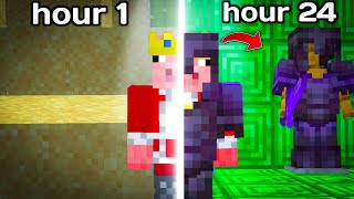 How I Became The Most Stacked SMP Player in 24 Hours