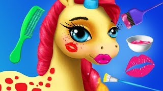 Pony Horse Beauty Resort Hair Salon, Color & Style, Dress Up, Nail Care Makeover Kids & Girls Games screenshot 5