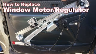 How to Replace Front Window Regulator 2000-2007 Chevy & GMC Trucks
