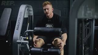 REP. Gym - Nautilus Nitro Leg Curl - Exercise Library