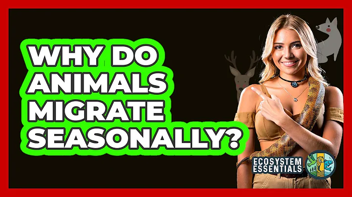 Why Do Animals Migrate Seasonally? - Ecosystem Essentials