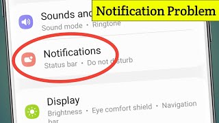 Samsung Mobile Whatsapp Notification Problem | Samsung Notification Not Showing