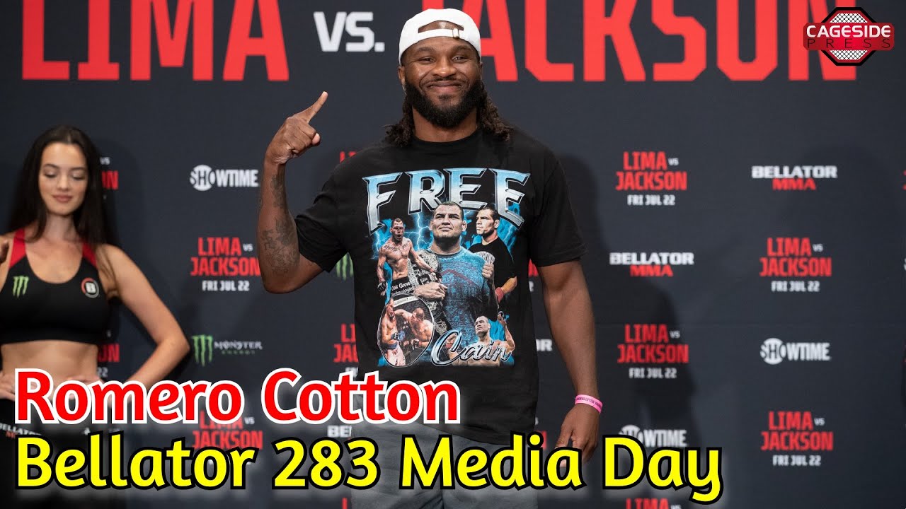 Bellator 283 Romero Cotton Says Fighting Him Is Like