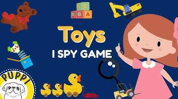 I SPY with my little eyes 👀 - TOYS🔫🧸 | A Fun #Game for Kids  | #English #Classroom #esl