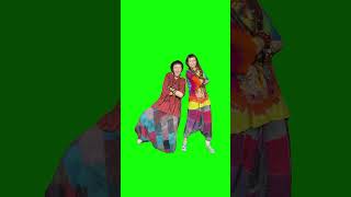 Hippie Girls Dancing | Green Screen