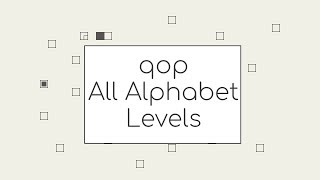 qop (PC) - All Alphabet Level Solutions