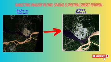 Subsetting Imagery in ENVI: Spatial & Spectral Subset Tutorial