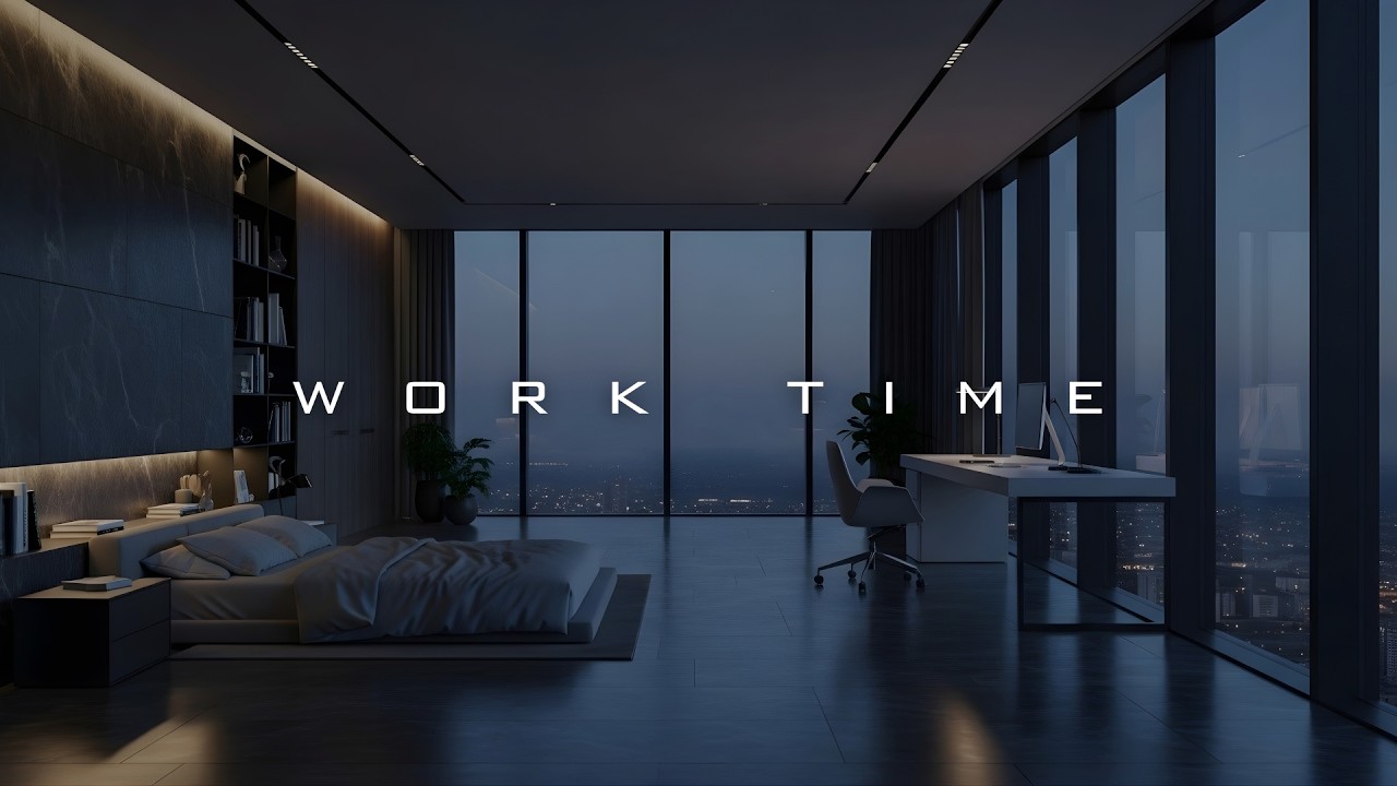 Deep Work Music ~ Binaural Beats for Flow State & Clear Thinking ~ Ambient Workspace
