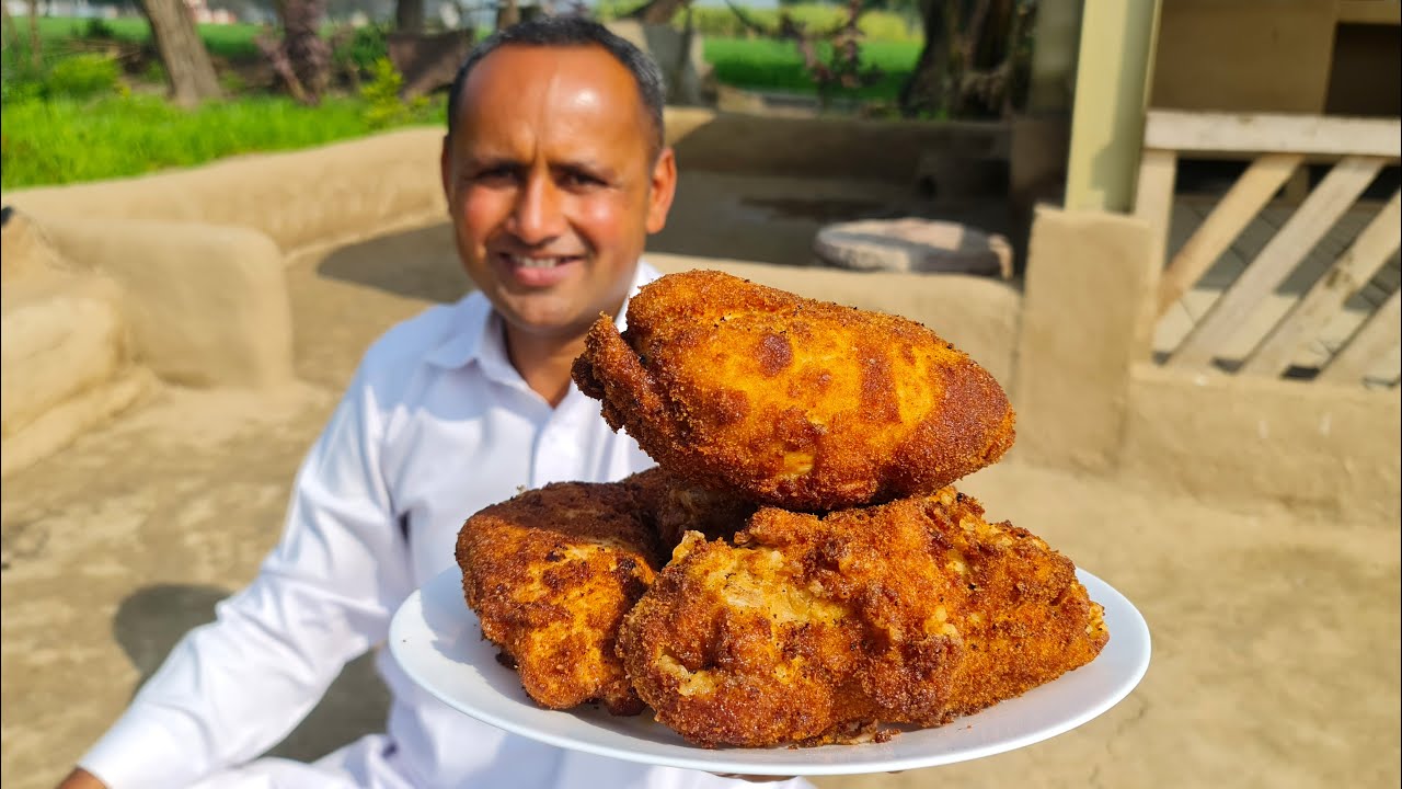 Cheese Fried Chicken Recipe Cheese Chicken Cutlet Mubashir Saddique