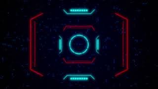 HUD action and target animation background effects 26