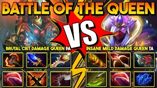 BATTLE OF THE QUEEN | Brutal Crit Damage Phantom Assassin Vs. Insane Meld Damage Templar Assassin