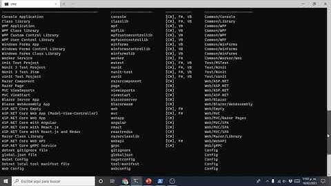 Curso C# | La linea de comandos dotnet