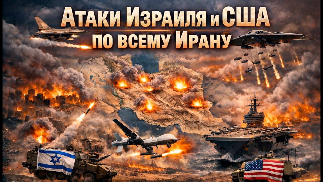 Израиль и США нанесли удар по Ирану! НОВОСТИ!