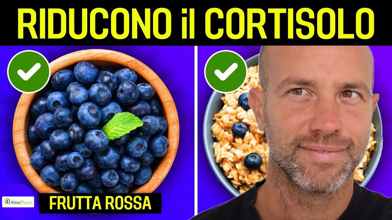 5 cibi che naturalmente riducono il cortisolo ormone dello stress