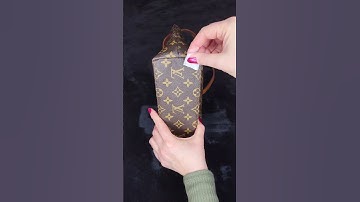 How to Tell if a Louis Vuitton Bag is Real or Fake? 1 EASY WAY #shorts #thrifting