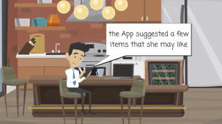 new Mobile App Husband Wedding Anniversary Reminder Shopping List Promo animation video screenshot 3
