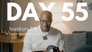 Chronological Bible Reading Plan | Day 55: Numbers 3-4