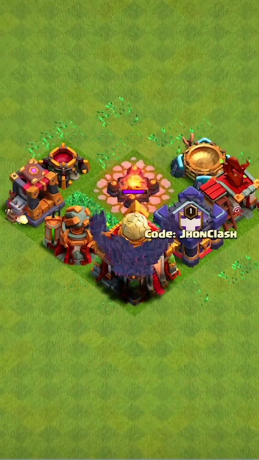 EXERCITO DE MORCEGOS CONTRA O CV16 NO CLASH OF CLANS! #clashofclans