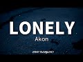 Lonely  akon lyrics