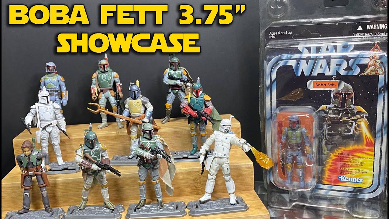 ВИТРИНА ФИГУРОК БОБЫ ФЕТТА 3,75 ДЮЙМА