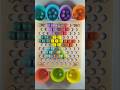 Beads Sorting Art | Satisfying Art #shorts