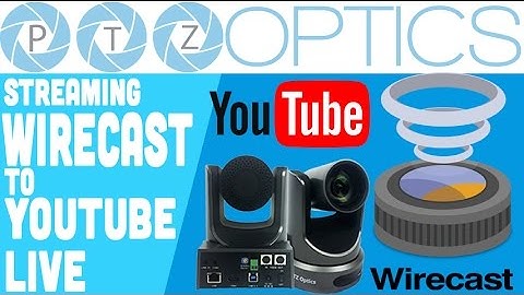 Streaming Wirecast to YouTube Live - PTZOptics