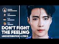 EXO - Don't fight the feeling (Line Distribution + Lyrics Color Coded) PATREON REQUESTED