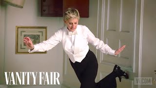 Ellen DeGeneres Poses for Annie Leibovitz