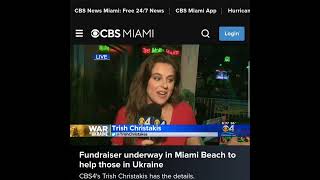 CBS News - Ukraine Crisis Fundraiser at Mangos June 12th, 2022