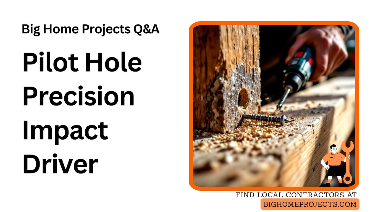 Pilot Hole Precision Screw Root Impact Driver Guide - YouTube