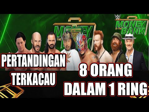 PERTANDINGAN RICUH !! 8 ORANG DALAM SATU RING SUSAH BANGET MENANGNYA - WWE 2K22  @ZainMuhammad