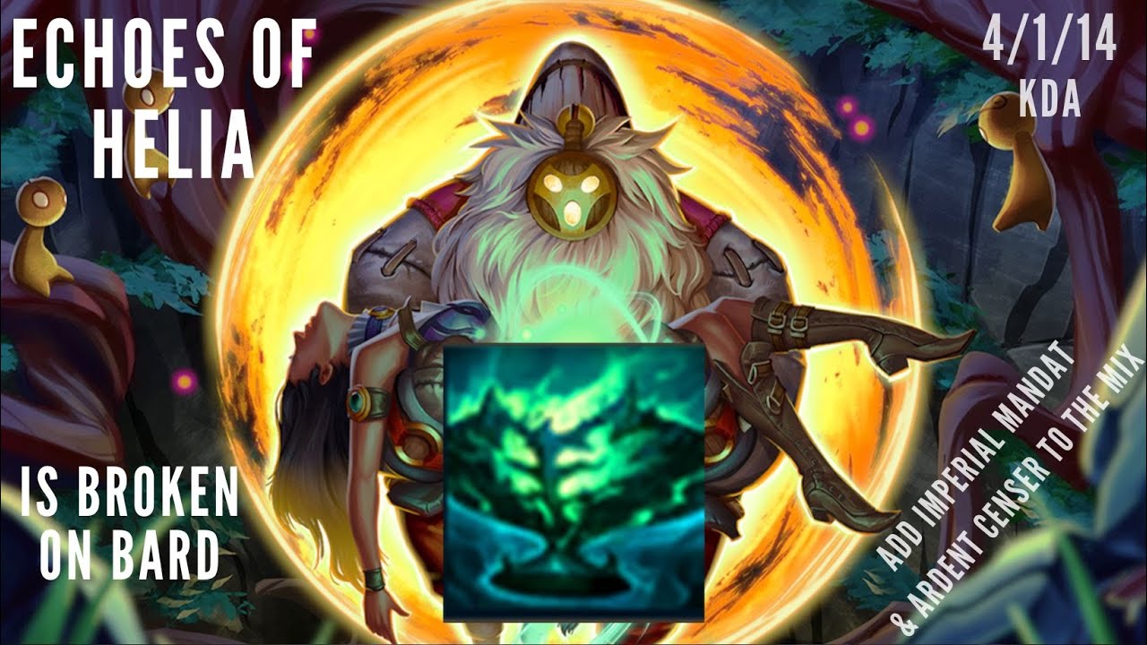 Echoes of Helia New Support Item on Bard is OP | AP Rune & Item Build ...