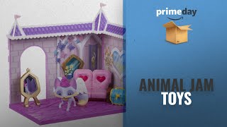 Animal Jam Toys: Animal Jam Princess Castle Den With Limited Edition Fancy Fox Playset