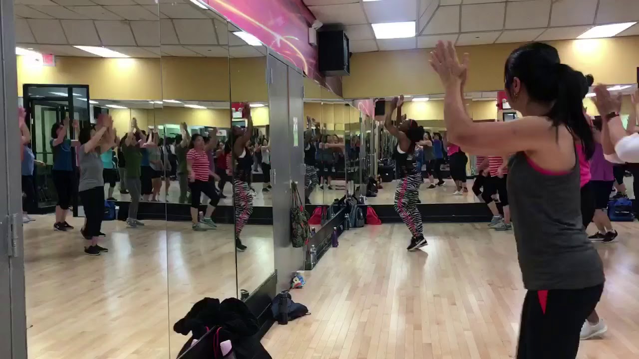 Down on Me - Zumba Fitness Fun at 24 Hour Fitness Bensonhurst (Cardio) - YouTube