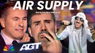 Very Amazing Voice Singing Air Supply Made Judges Crying Hysterically | American Got Talent (parody)