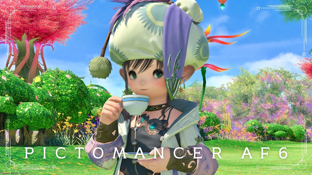 A cute Pictomancer AF6 Gear, “Pictomancer” (Lalafell Female Ver