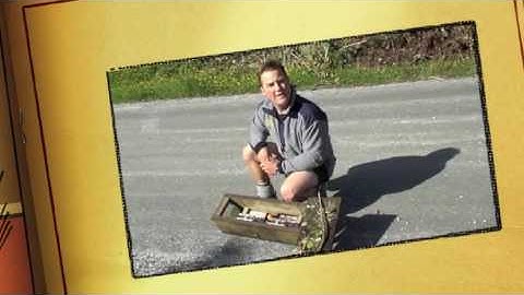 How to set a stoat trap