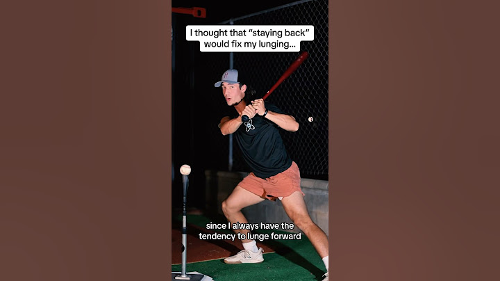 A Drill to Stop LUNGING… #baseball #baseballcoach @ianjenkins_hitting