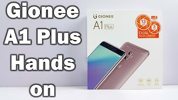 Gionee A1 Plus Unboxing And Quick Hands On Review - Nothing Wired