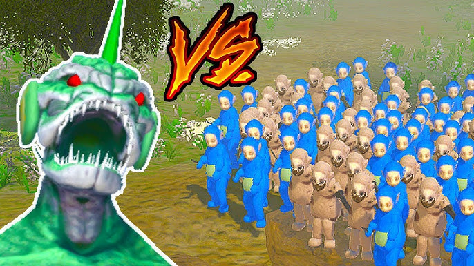 50 Слендипузиков Фанатов Vs 50 Хейтеров ! - Slendytubbies 3