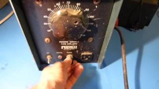 Staco Variac variable AC autotransformer repair and fire up