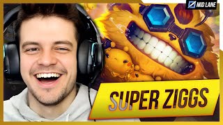 Ele tem DANO, CONTROLE DE GRUPO e ZONING? É o SUPER ZIGGS!