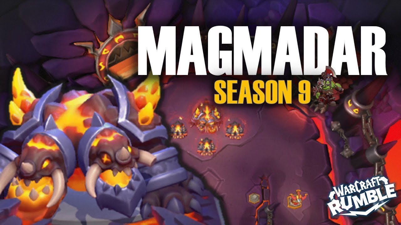 [RAID - Molten Core] - MAGMADAR- SEASON 9 - Warcraft Rumble - YouTube