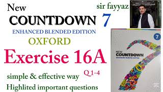 Countdown 7 | exercise 16a | ex 16a | 1-4 | unit 16 | grade 7 | Data handling 