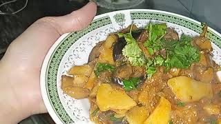 Khaty Meethy Aloo Began Ki Recipe Deliciousکھٹے میٹھے آلو بیگن