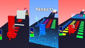 MAX LEVEL in Colour Pillar 🌡️🎄🌷 All Levels iOS Android Gameplay