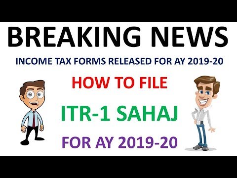 itr 1 sahaj download itr 1 sahaj download